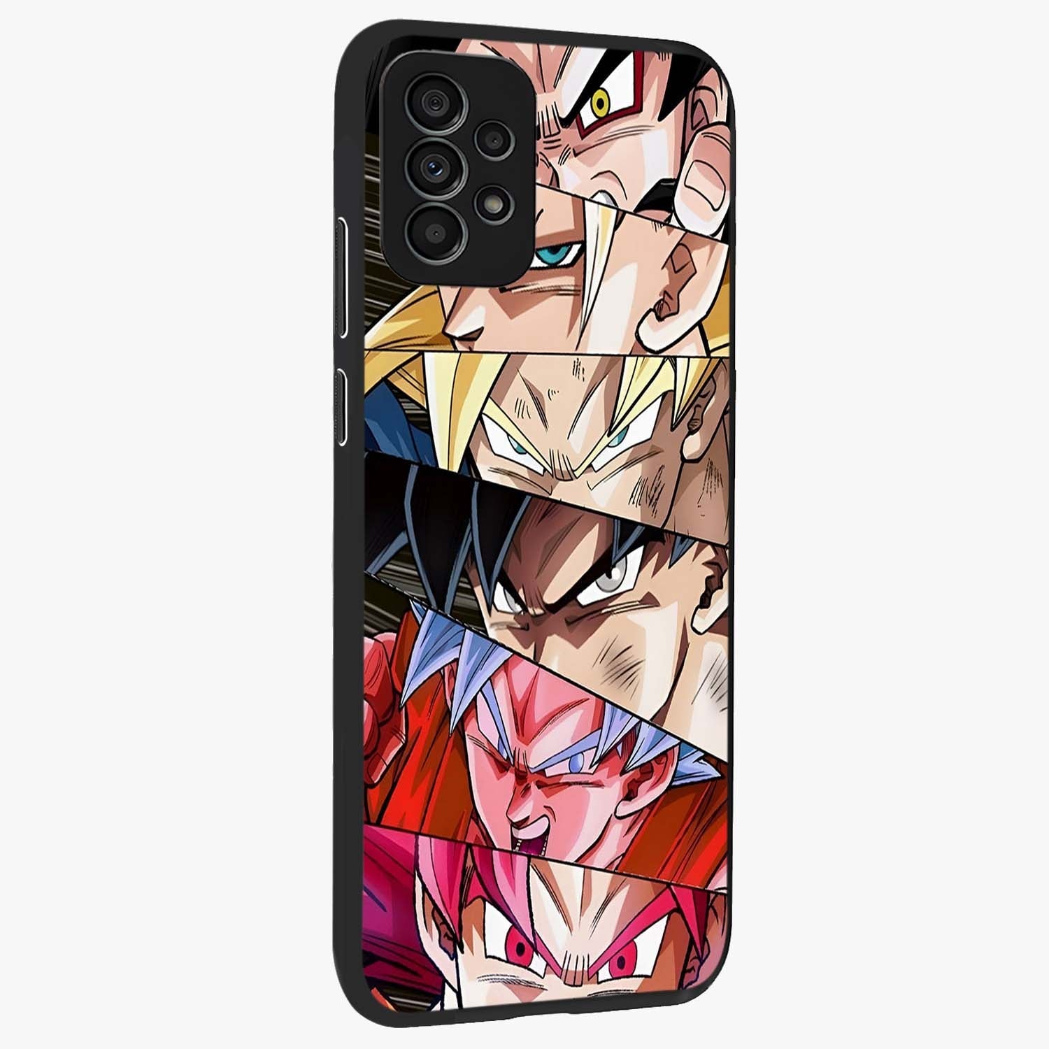Anime Character Glass Case upright view showcasing expressive anime artwork with bold graphic style.