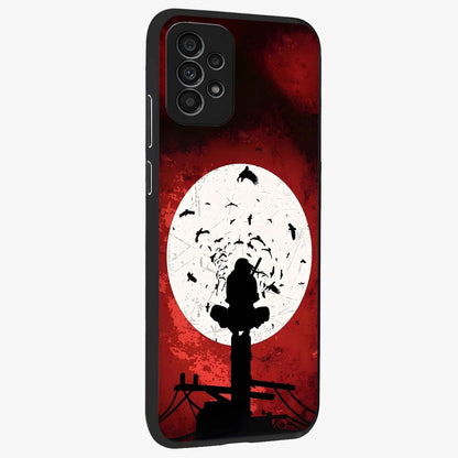 It Comes In Waves Quote Glass Case upright view showcasing calm wave artwork with motivational quote theme.