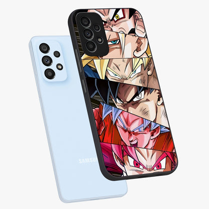 Anime Character Glass Case displayed in angled mockup highlighting colorful anime character illustration.