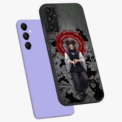 Cursed Ritual Ascension Glass Case displayed in angled mockup highlighting mystical ritual illustration with supernatural aesthetic.