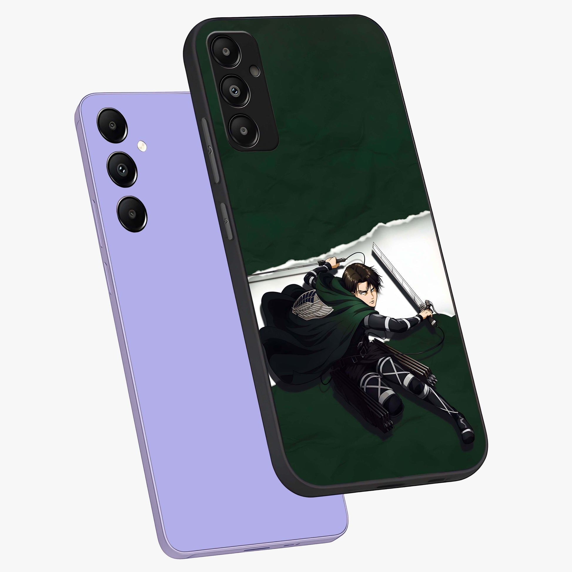 Emerald War Vanguard Glass Case displayed in angled mockup highlighting intense battle inspired design with emerald tone aesthetic.