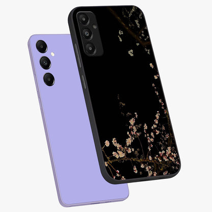 Petal Moon Light With Custom Name Glass Case displayed in angled mockup highlighting delicate petal design with custom name feature.
