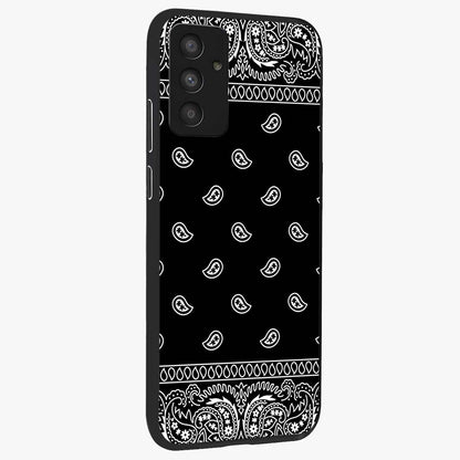 Retro Rebel Threads Glass Case upright view showcasing stylish vintage artwork with bold retro theme.
