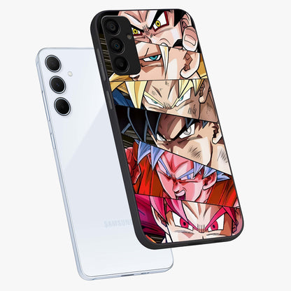 Anime Character Glass Case displayed in angled mockup highlighting colorful anime character illustration.