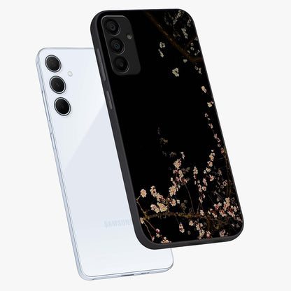 Petal Moon Light With Custom Name Glass Case displayed in angled mockup highlighting delicate petal design with custom name feature.