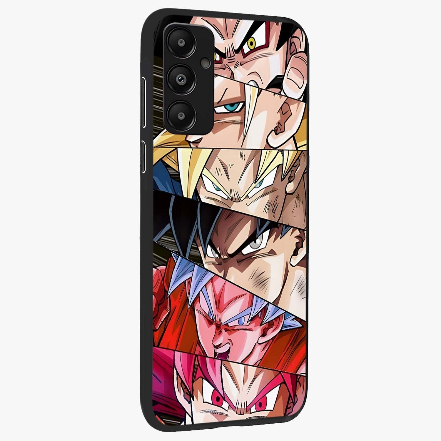 Anime Character Glass Case upright view showcasing expressive anime artwork with bold graphic style.