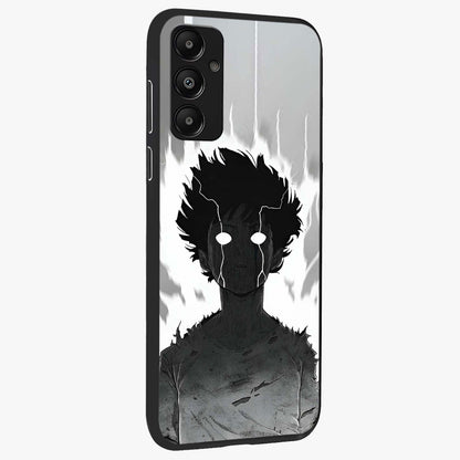 Awakened Inner Rage Glass Case upright view showcasing dramatic artwork with strong expressive aesthetic.