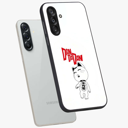 Playful Spirit Charm Glass Case displayed in angled mockup highlighting lively decorative design with playful aesthetic style.