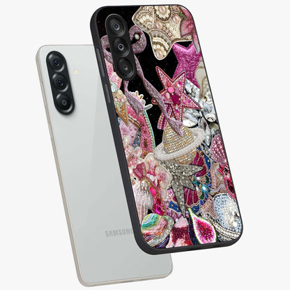 Starlit Jewel Dream Glass Case displayed in angled mockup highlighting glowing celestial jewel design with dreamy aesthetic.