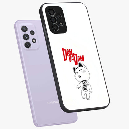 Playful Spirit Charm Glass Case displayed in angled mockup highlighting lively decorative design with playful aesthetic style.