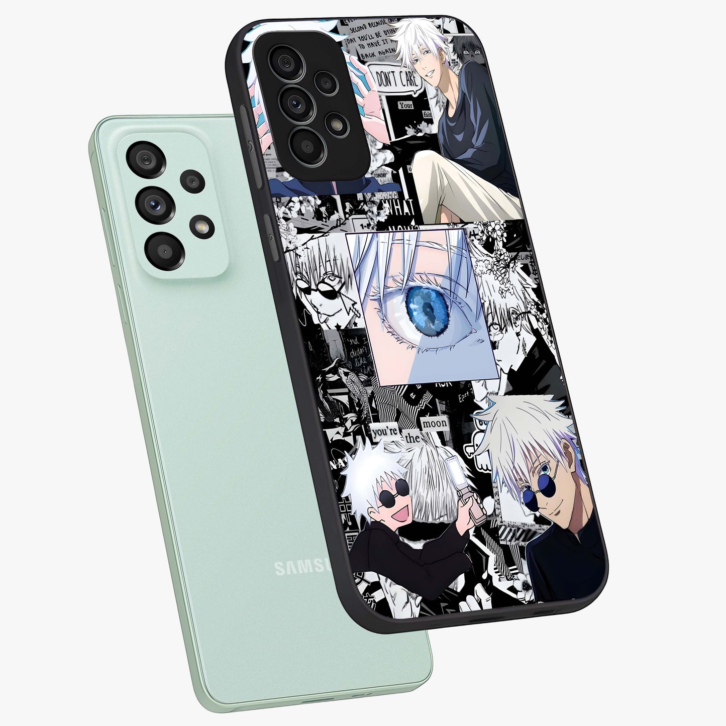 Infinity Sorcerer Chaos Glass Case displayed in angled mockup highlighting powerful magical design with fantasy aesthetic style.