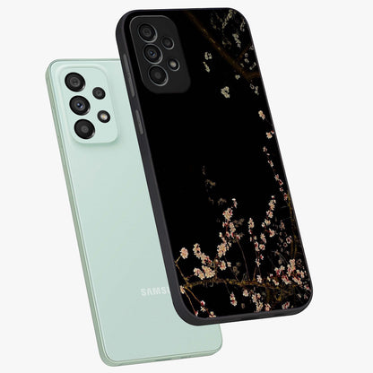 Petal Moon Light With Custom Name Glass Case displayed in angled mockup highlighting delicate petal design with custom name feature.