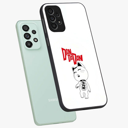 Playful Spirit Charm Glass Case displayed in angled mockup highlighting lively decorative design with playful aesthetic style.