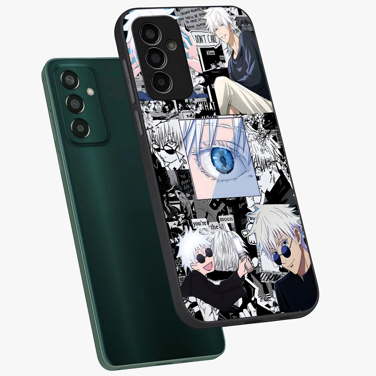 Infinity Sorcerer Chaos Glass Case displayed in angled mockup highlighting powerful magical design with fantasy aesthetic style.