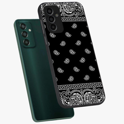 Retro Rebel Threads Glass Case displayed in angled mockup highlighting retro inspired graphic design with rebellious aesthetic.