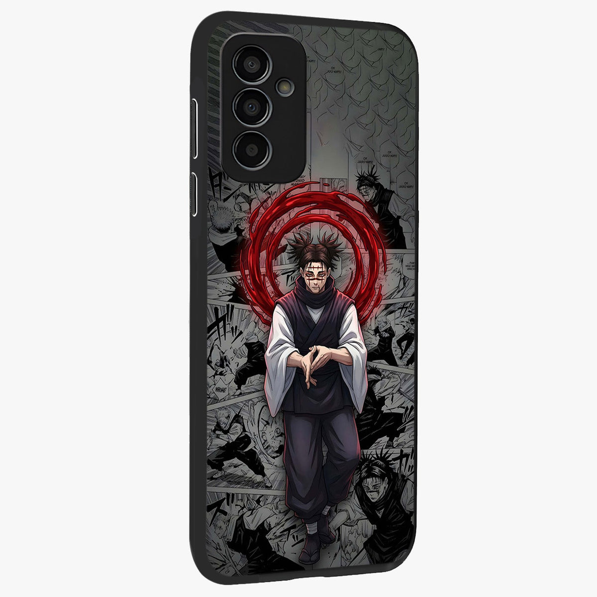 Cursed Ritual Ascension Glass Case upright view showcasing powerful ascension artwork with dark fantasy theme.