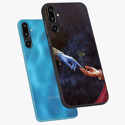Divine Touch Eternal Glass Case displayed in angled mockup highlighting elegant divine inspired design with calm aesthetic style.