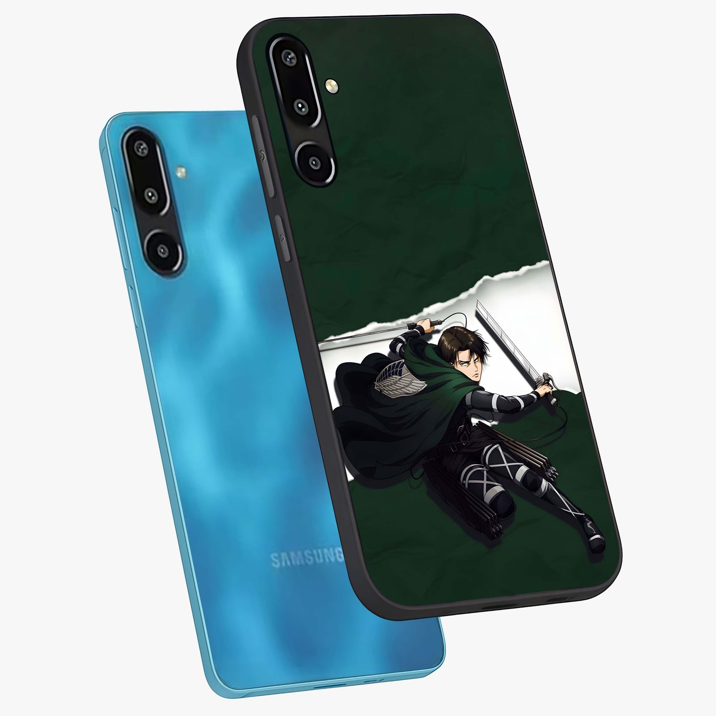 Emerald War Vanguard Glass Case displayed in angled mockup highlighting intense battle inspired design with emerald tone aesthetic.
