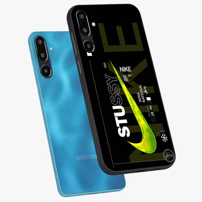 Neon Street Edition Glass Case displayed in angled mockup highlighting vibrant urban design with bold street aesthetic.