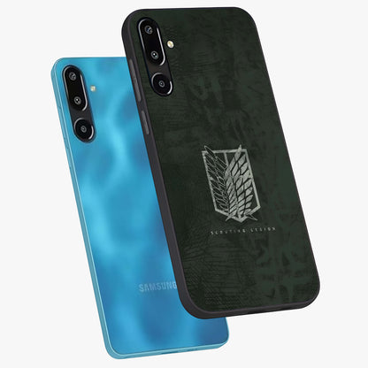Wings Of Freedom Glass Case displayed in angled mockup highlighting graceful wing design with inspirational aesthetic.