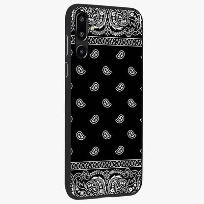 Retro Rebel Threads Glass Case upright view showcasing stylish vintage artwork with bold retro theme.