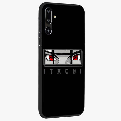 Scarlet Gaze Dominance Glass Case upright view showcasing powerful dramatic artwork with dominant artistic theme.