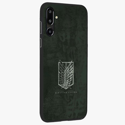 Wings Of Freedom Glass Case upright view showcasing powerful wings artwork with freedom themed design.