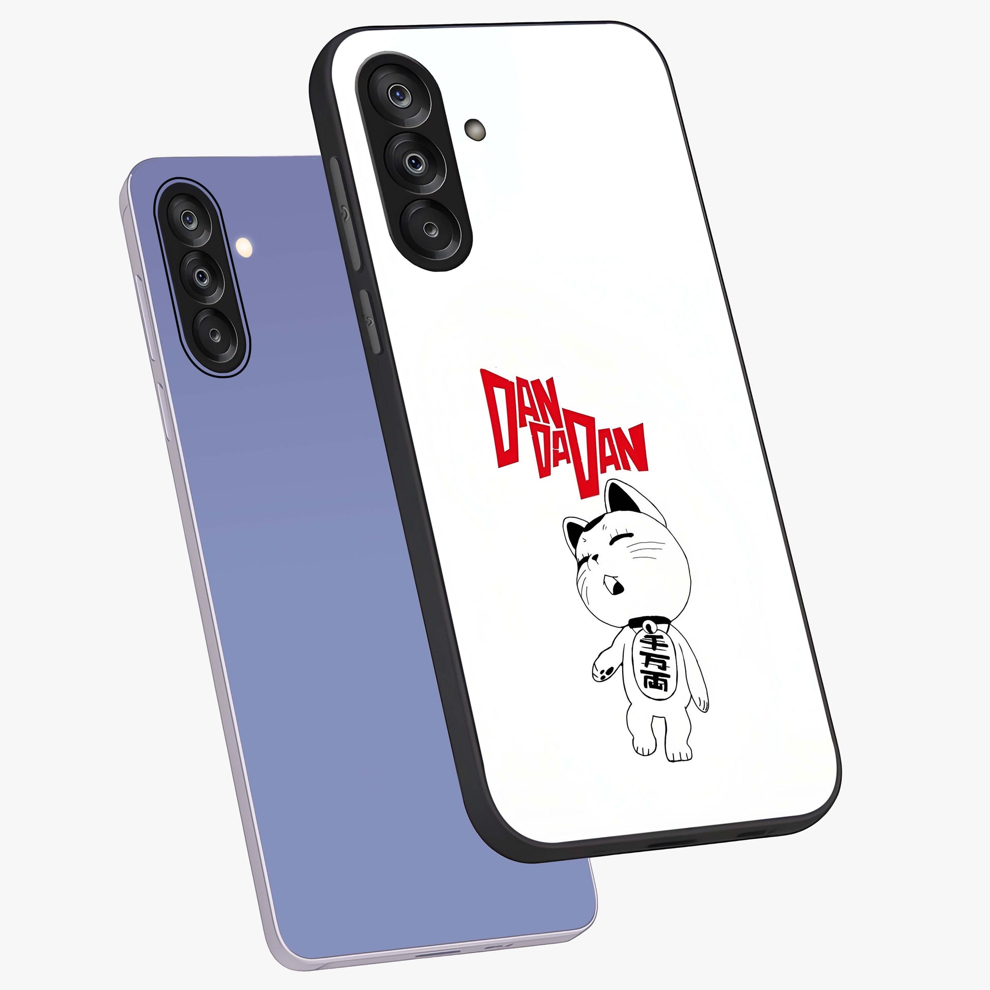 Playful Spirit Charm Glass Case displayed in angled mockup highlighting lively decorative design with playful aesthetic style.