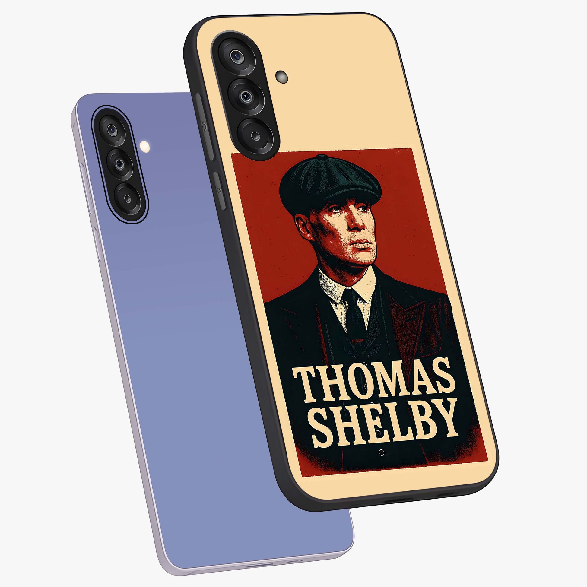Vintage Mafia Authority Glass Case displayed in angled mockup highlighting powerful retro design with classic gangster aesthetic.
