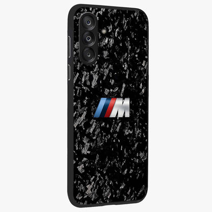 Carbon Speed Mark Glass Case upright view showcasing modern carbon speed graphic with bold automotive theme.