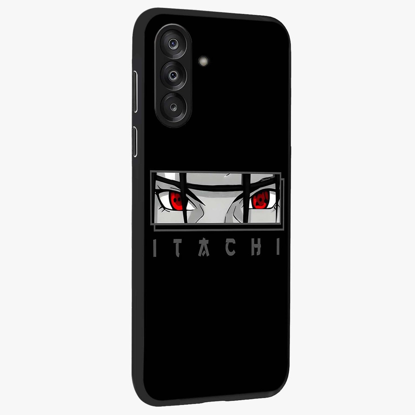 Scarlet Gaze Dominance Glass Case upright view showcasing powerful dramatic artwork with dominant artistic theme.