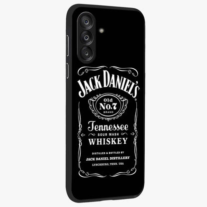 Vintage Whiskey Heritage Glass Case upright view showcasing stylish vintage whiskey artwork with timeless bar culture theme.