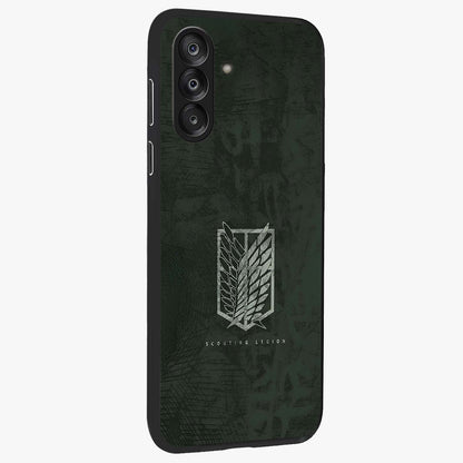 Wings Of Freedom Glass Case upright view showcasing powerful wings artwork with freedom themed design.