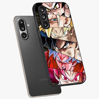 Anime Character Glass Case displayed in angled mockup highlighting colorful anime character illustration.