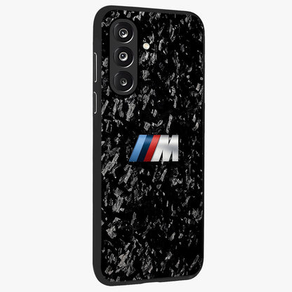 Carbon Speed Mark Glass Case upright view showcasing modern carbon speed graphic with bold automotive theme.