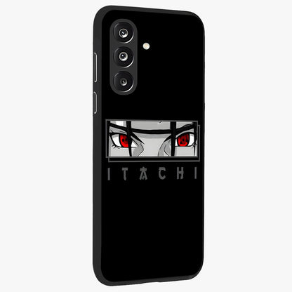 Scarlet Gaze Dominance Glass Case upright view showcasing powerful dramatic artwork with dominant artistic theme.