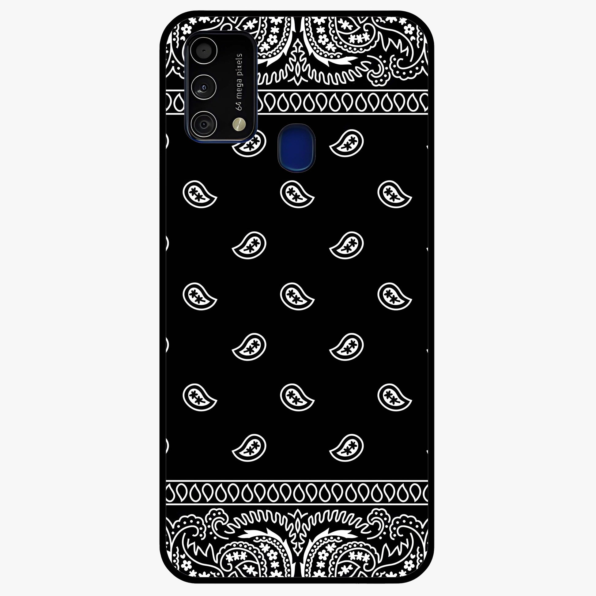 Retro Rebel Threads Glass Case showing flat back view with vintage street style artwork and glossy glass finish.