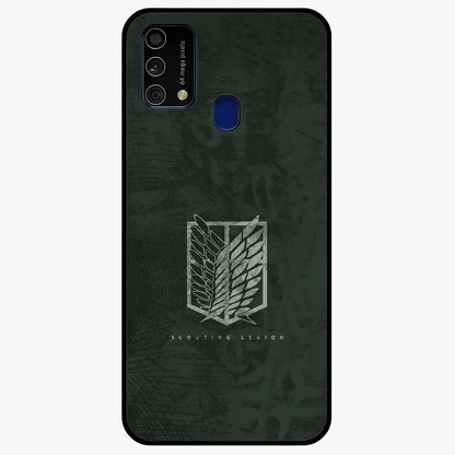 Wings Of Freedom Glass Case showing flat back view with symbolic wings artwork and glossy glass finish.
