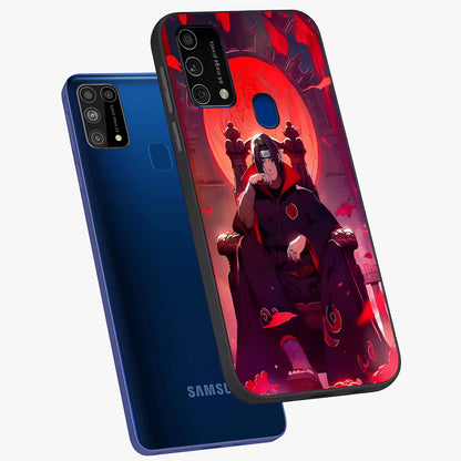 Blood Moon Sovereign Glass Case displayed in angled mockup highlighting dark celestial moon design and dramatic theme.