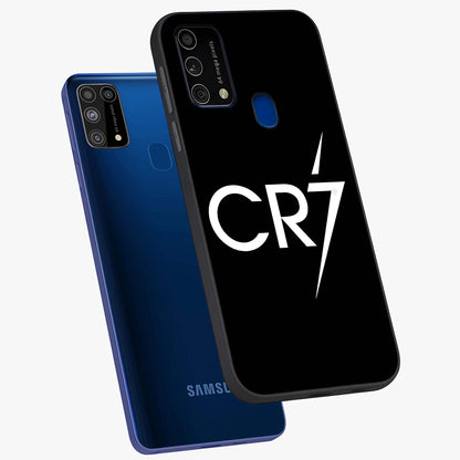 Cr7 Elite Strike Glass Case displayed in angled mockup highlighting powerful sports graphic with bold athletic theme.