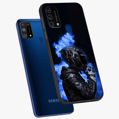 Cyber Sentinel Protocol Glass Case displayed in angled mockup highlighting digital cyber design with sci-fi aesthetic style.