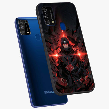 Focused Blade Discipline Glass Case displayed in angled mockup highlighting clean minimal text artwork with modern aesthetic style.