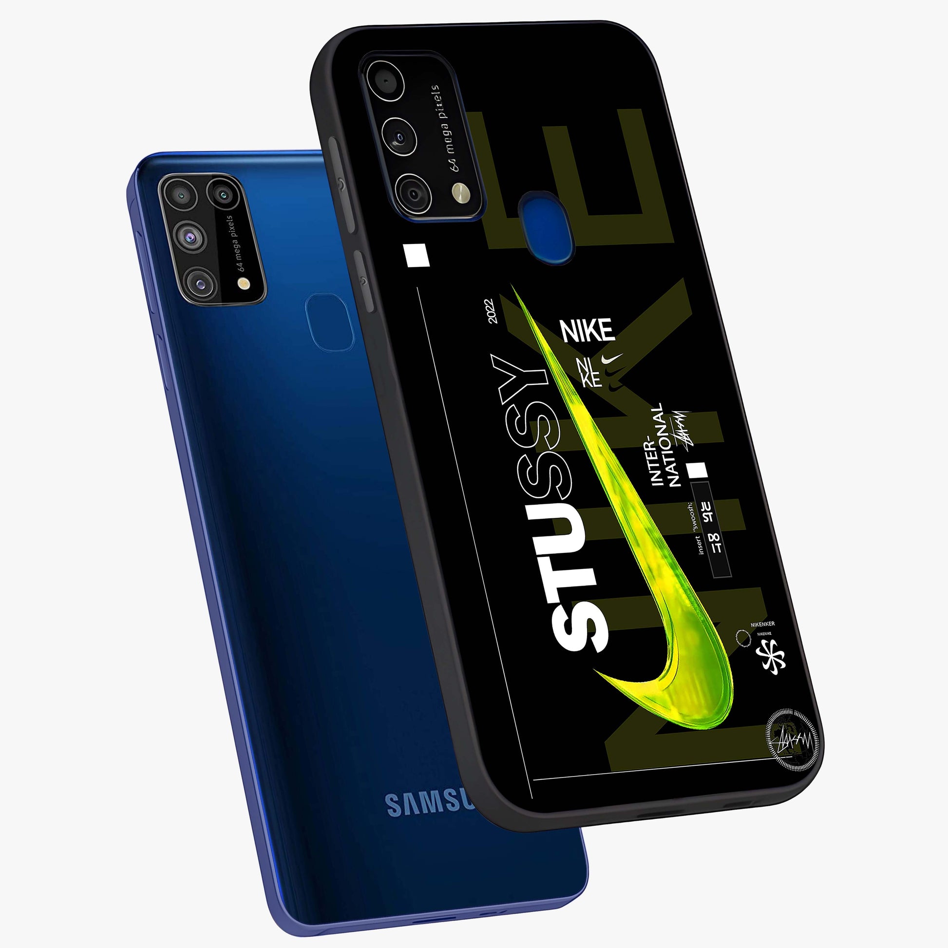 Neon Street Edition Glass Case displayed in angled mockup highlighting vibrant urban design with bold street aesthetic.