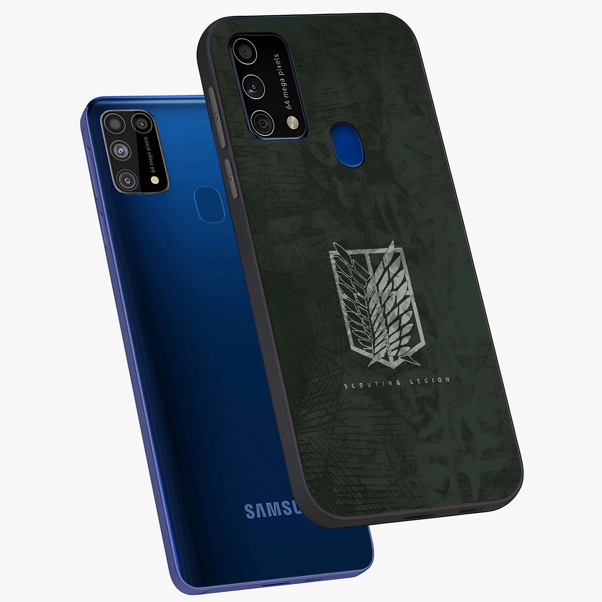 Wings Of Freedom Glass Case displayed in angled mockup highlighting graceful wing design with inspirational aesthetic.