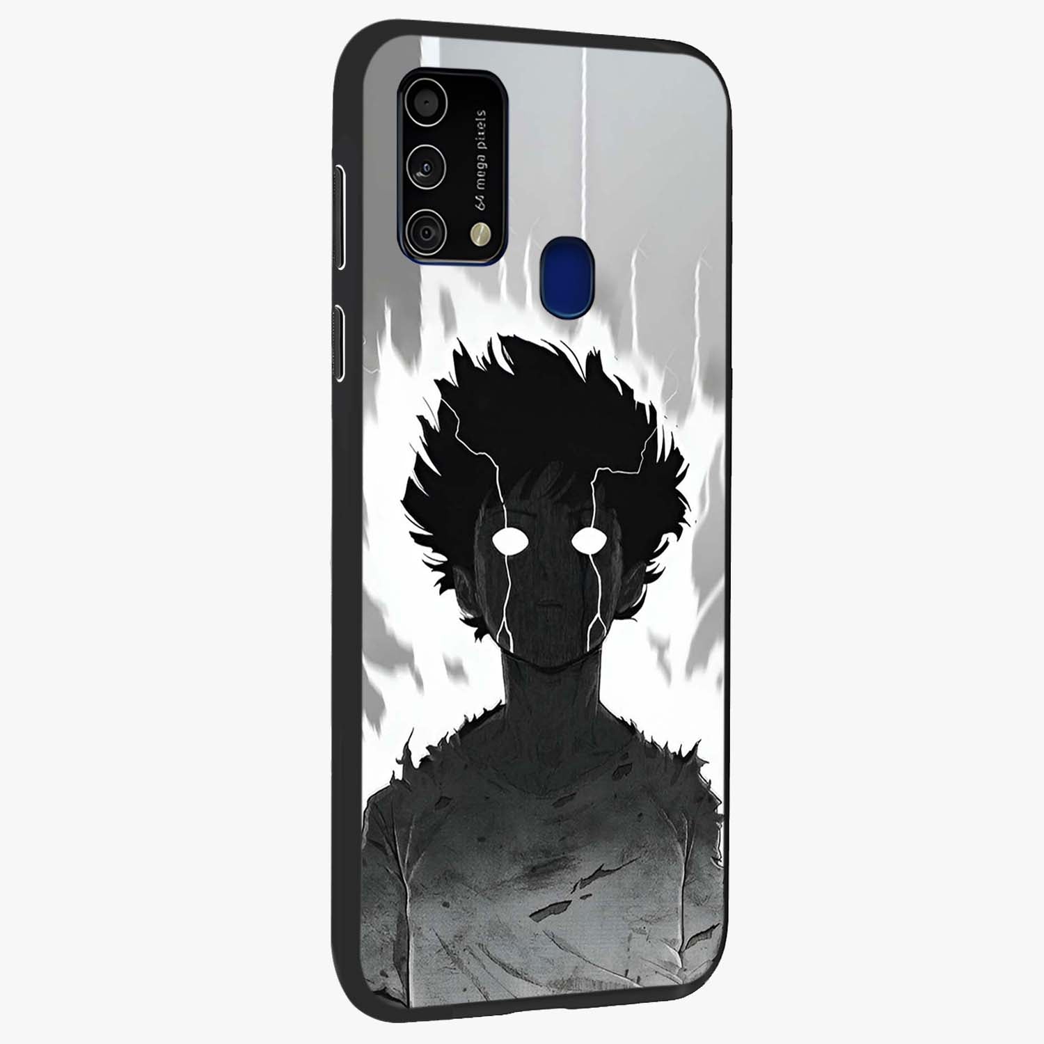 Awakened Inner Rage Glass Case upright view showcasing dramatic artwork with strong expressive aesthetic.