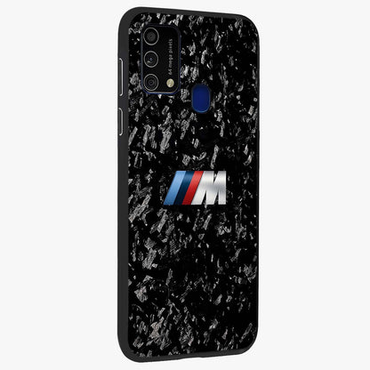 Carbon Speed Mark Glass Case upright view showcasing modern carbon speed graphic with bold automotive theme.