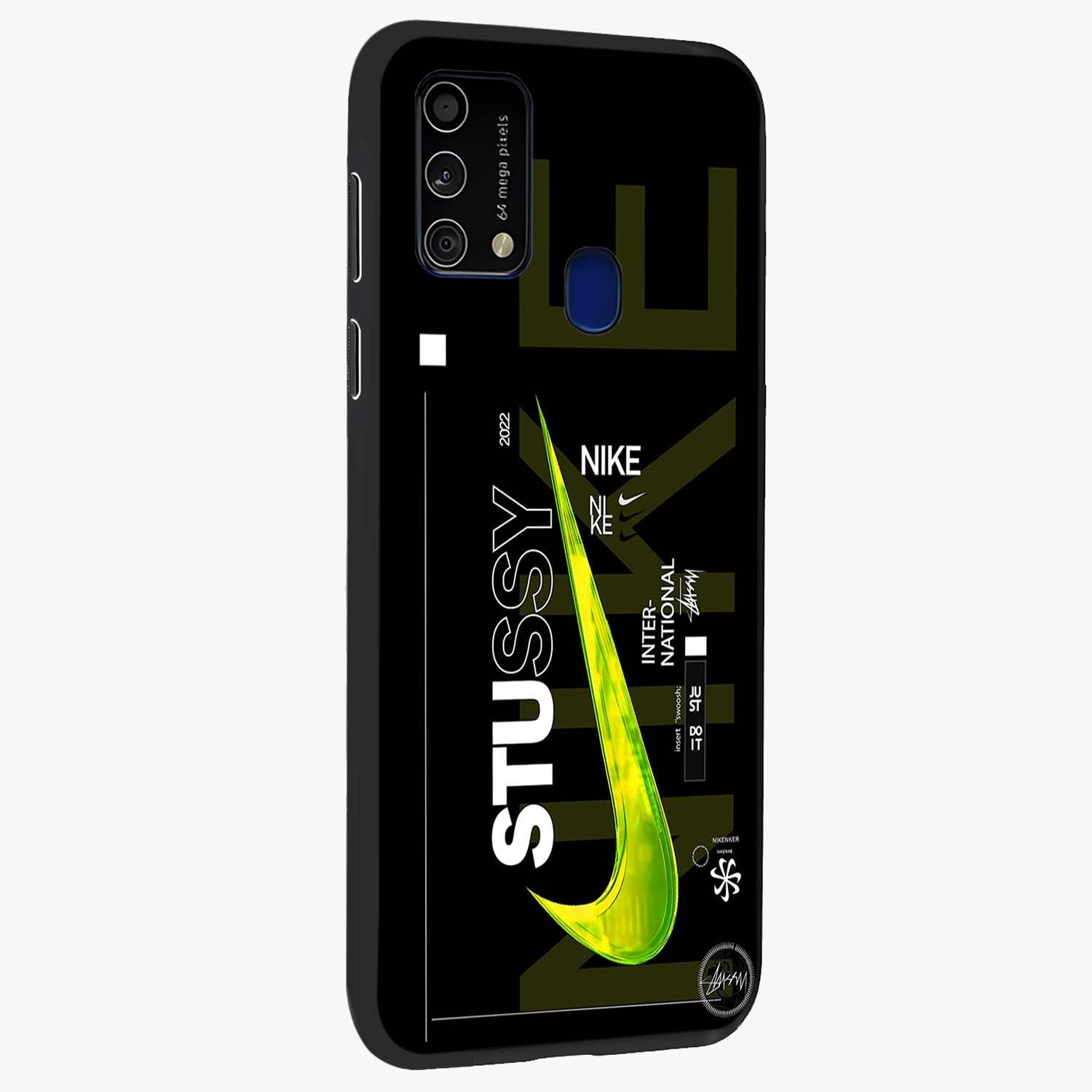 Neon Street Edition Glass Case upright view showcasing colorful neon artwork with modern street culture theme.