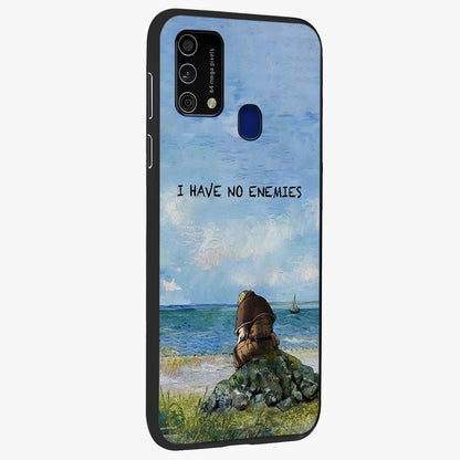 Peace Beyond War Glass Case upright view showcasing powerful peace symbol artwork with inspirational theme.