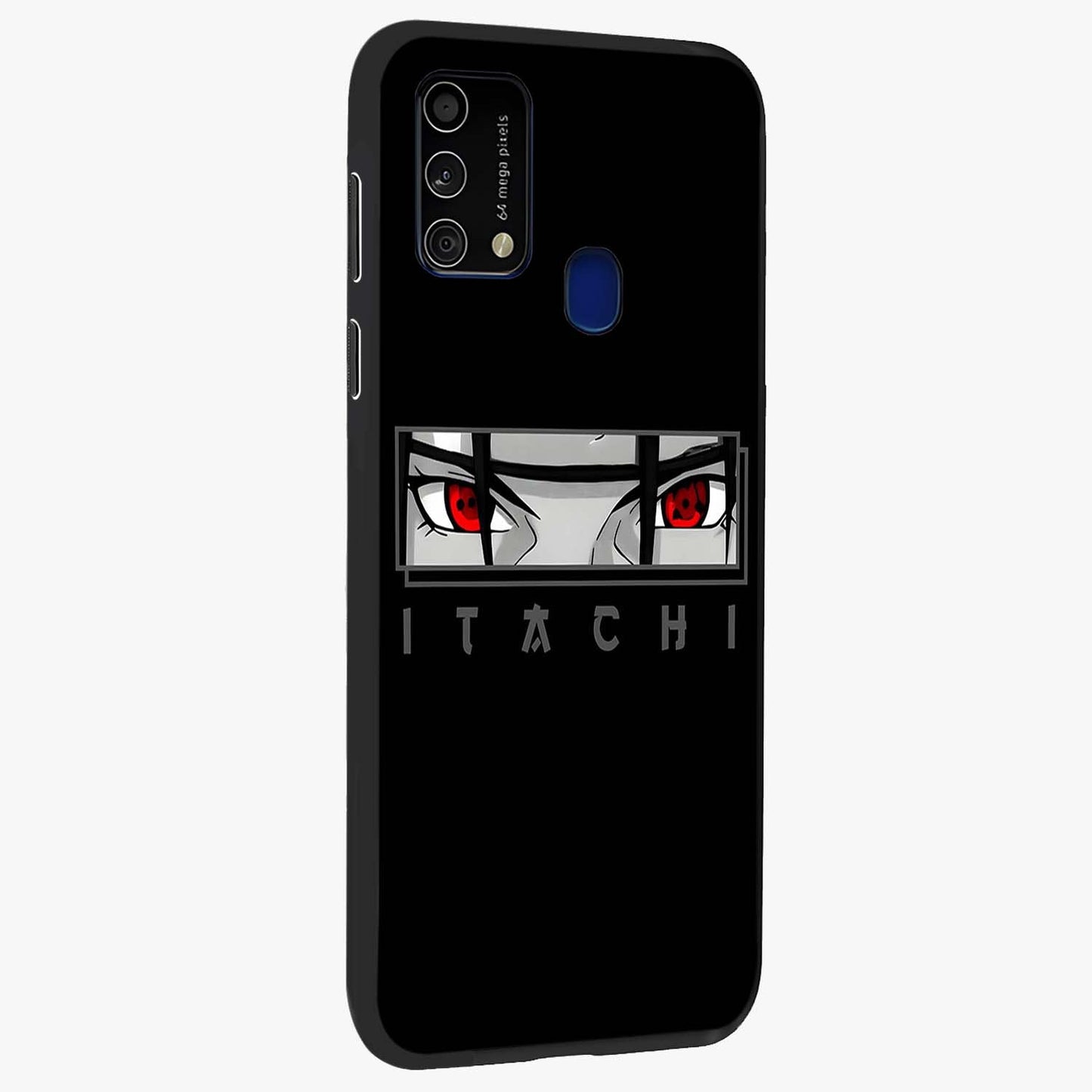 Scarlet Gaze Dominance Glass Case upright view showcasing powerful dramatic artwork with dominant artistic theme.