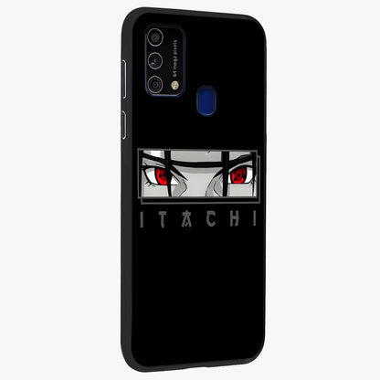 Scarlet Gaze Dominance Glass Case upright view showcasing powerful dramatic artwork with dominant artistic theme.